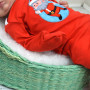 Набір 2в1 спальник з шапочкою "Little Santa" 