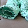 Зимовий комбінезон "SWEET HEART" зайчики салатові з вушками, 12м, 18м, 24м, 2T,3T від 0 до -30 