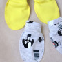 Царапки набір 2в1 "Baby" жовті та собачки