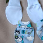 Царапки набір 2в1 "Baby" ведмедики пілоти та блакитні 
