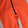 Ромпер хб двухнитка без рукавів  "Jumpsuits" помаранчевий 