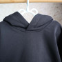 Худі тринитка Oversize  "Чорний" 