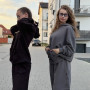 *Худі через голову з капюшоном “Графіт”