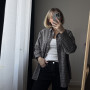 *Сорочка фланелева жіноча  “Graphite Ember”
