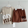 Комплект 2 в 1 шоколад  і бежевий RD Bicir kids 