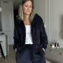 *Жіночий велюровий костюм “Modena” Midnight Navy