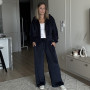 *Жіночий велюровий костюм “Modena” Midnight Navy