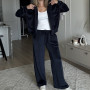 *Жіночий велюровий костюм “Modena” Midnight Navy