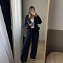*Жіночий велюровий костюм “Modena” Midnight Navy