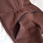 Ромпер косуха з начісом  "Jumpsuits" шоколад 