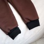 Ромпер косуха з начісом  "Jumpsuits" шоколад 