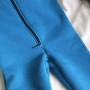 Ромпер косуха з начісом  "Jumpsuits" морська хвиля