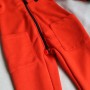 Ромпер без начосу  "Jumpsuits" помаранчевий з чорними манжетами 