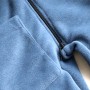 Ромпер полар фліс воротнік стійка  "Jumpsuits"  денім 