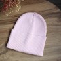 Шапочка в'язана демі Classic One Size рожева 