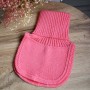 Манішка в'язана демі  One Size персик 