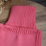 Манішка в'язана демі  One Size персик 