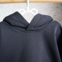 Худі тринитка Oversize "Чорний" 
