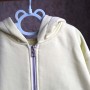 Худі тринитка Oversize на змійці "Жовтий" 