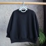 Світшот тринитка Oversize "Чорний"   