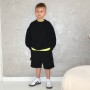 Світшот тринитка Oversize "Чорний"   